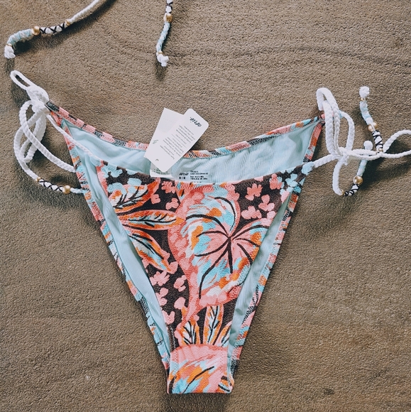 American Eagle Aerie sz M bikini set CHEEKY - Picture 2 of 9